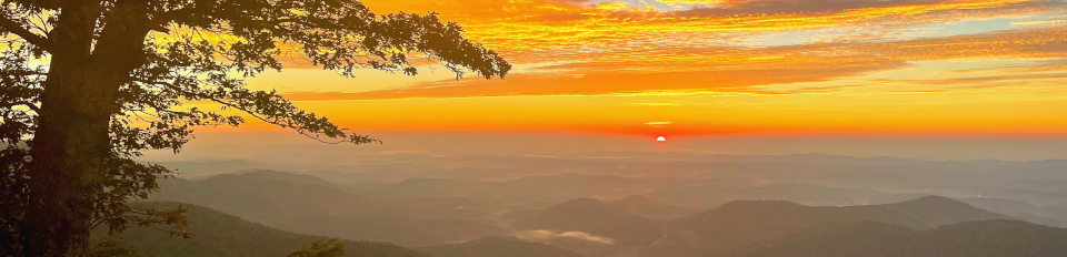 Sunrise Over SW Virginia